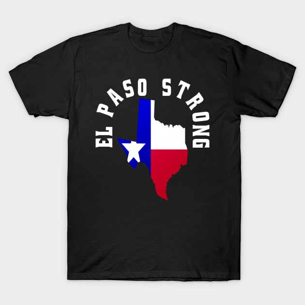 El Paso Strong Flag T-Shirt by semsim